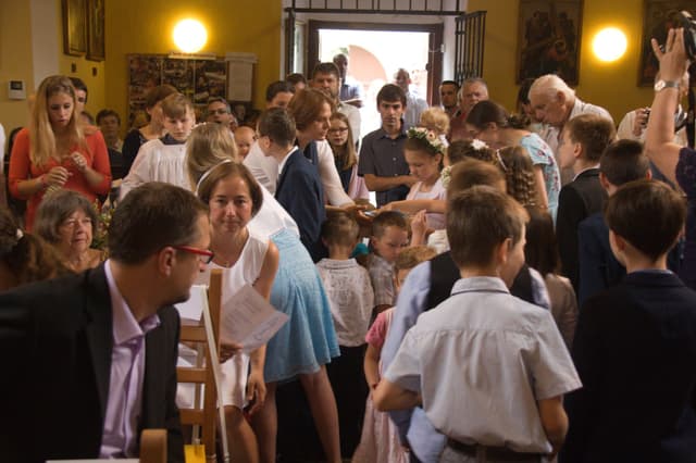 První svaté přijímání